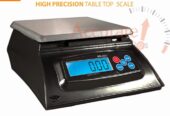 Precision balance scales with aluminum load cell supporter