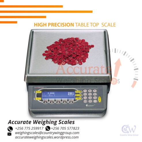 electronic precision balance adaptor and percentage weighing