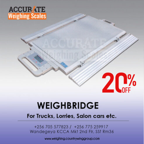 weighbridge vehicle scales with no foundation of maximum