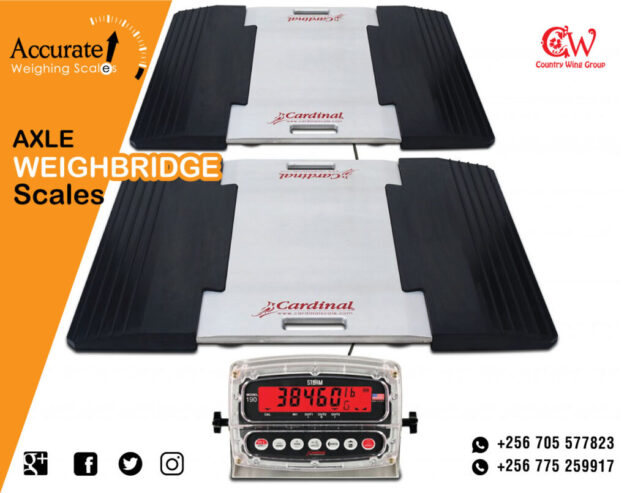 portable weigh pads with maximum capacity up to 40 tons