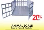 animal weighing scale with optional Bluetooth output