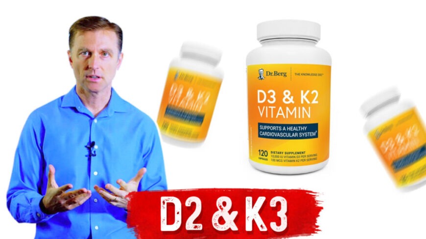 Vitamin D2 and K3 In Pakistan Dr Berg