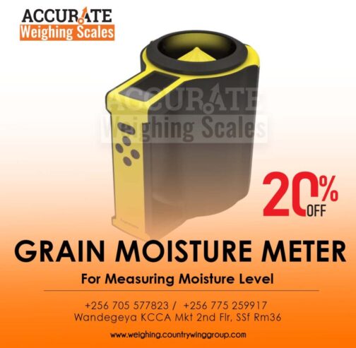 Grain moisture analyzer with auto calibration harvesting