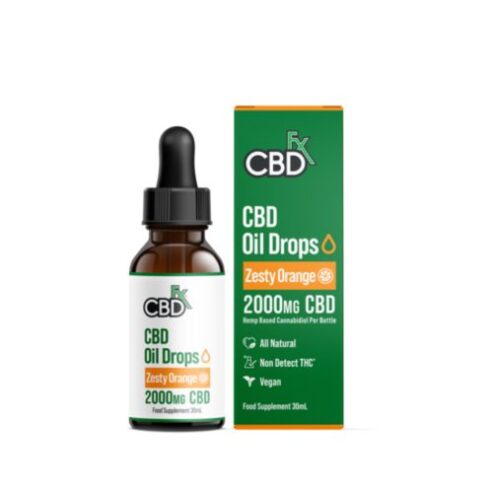 CBD Oil Drops Zesty Orange in Pakistan