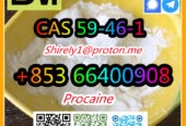 CAS 59-46-1 Procaine with high quality hot sale stock