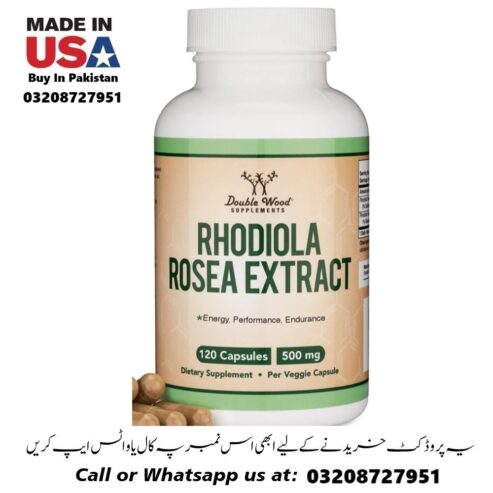 Double Wood Rhodiola Rosea Capsules In Pakistan 03208727951