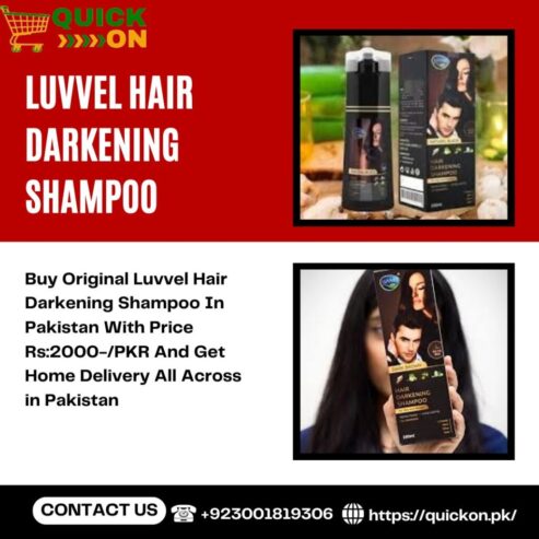 Luvvel Hair Darkening Shampoo Price in Pakistan|03001819306|