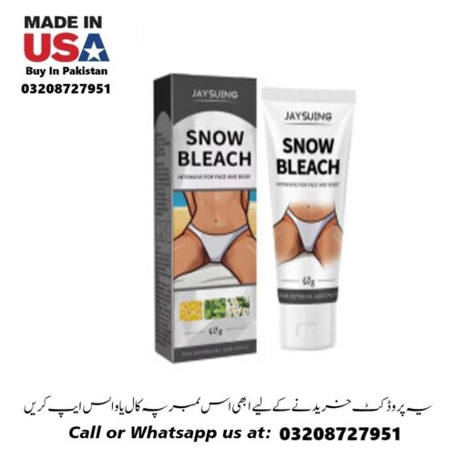 Snow Bleach Whitening Cream Available In Pakistan03208727951