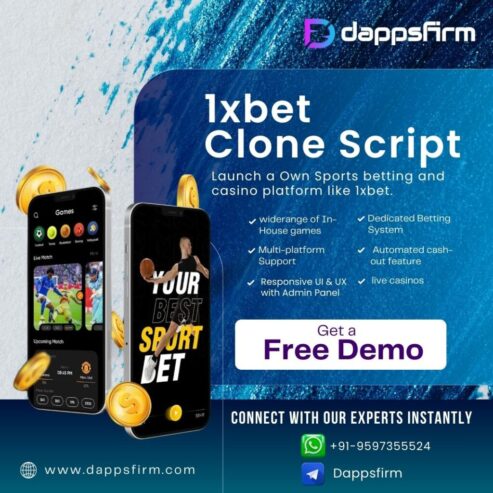 Create Your Dream Sportsbook with 1xbet Clone Solutions