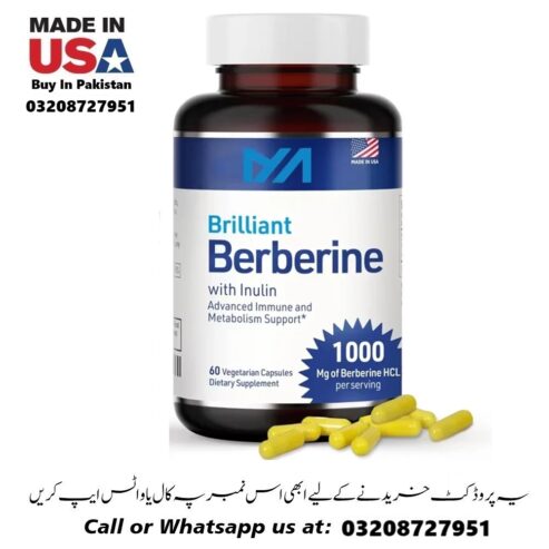 Brilliant Berberine inulin Capsules Available In Pakistan