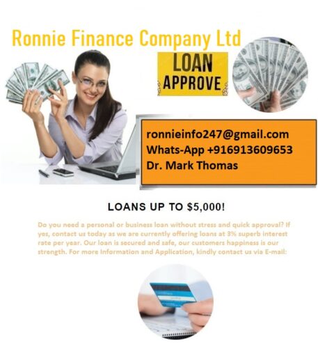 Business And Personal Loans Opportunity