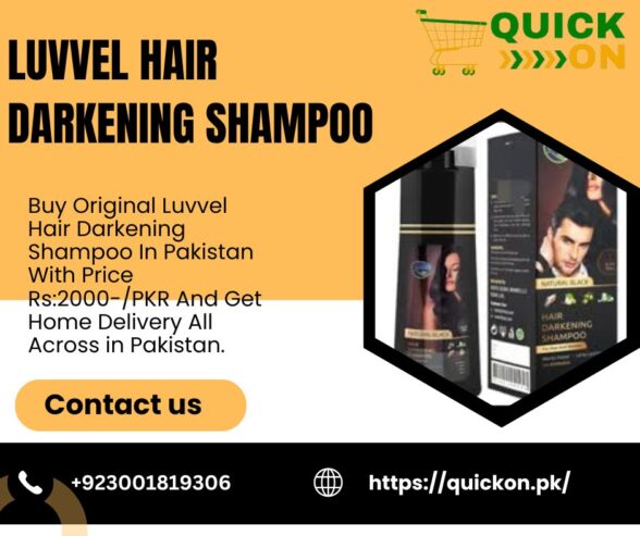 Luvvel Hair Darkening Shampoo Price in Pakistan 03001819306