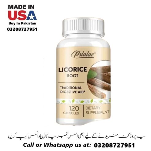 Pslalae Licorice Root Capsules Available In Pakistan