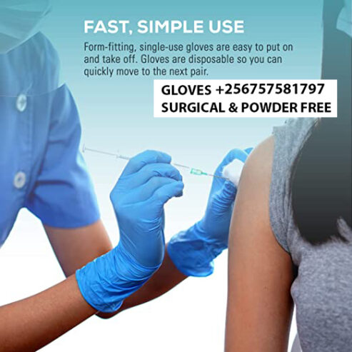 Powder free gloves for wholesale in Kampala Uganda