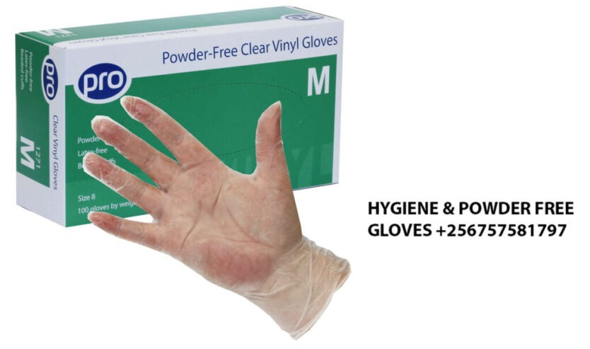 Plastic food gloves for food preparation