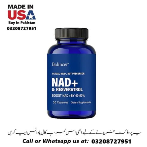 Balincer Nad+And Resveratrol Capsules InPakistan 03208727951