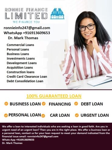 DO YOU NEED URGENT LOAN, APPLY NOW