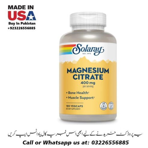 How To Use Magnesium Citrate Solaray