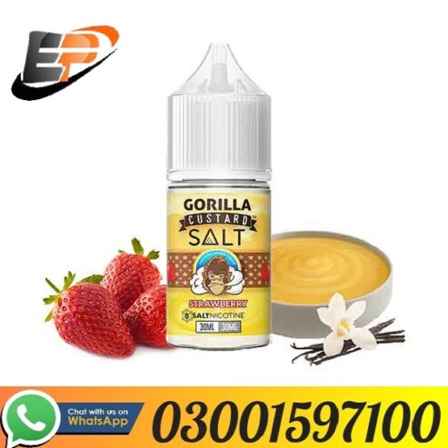 GORILLA CUSTARD Salt Nicotine Juice Gujranwala 03001597100