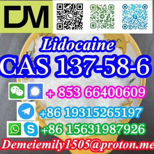 CAS 137-58-6 Lidocaine China factory sales low price high pu