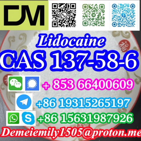 CAS 137-58-6 Lidocaine China factory sales low price high pu