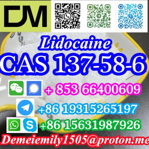 CAS 137-58-6 Lidocaine China factory sales low price high pu