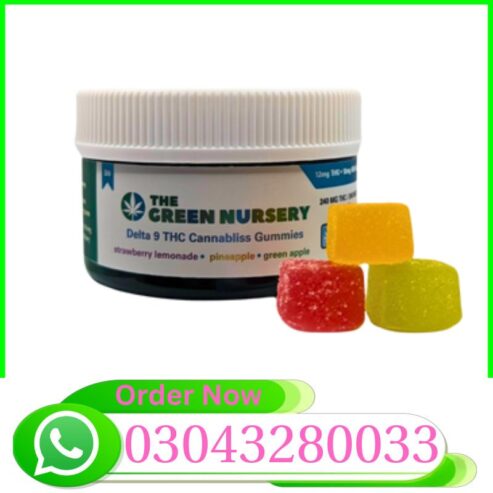 The Green Nursery Delta 9 CBD Cannabliss Gummies In Pakistan