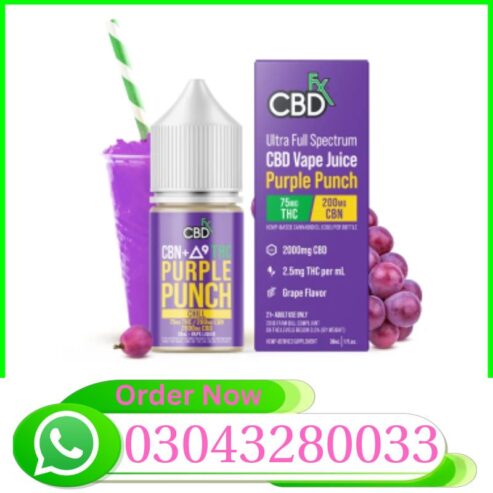 THC Vape Juice Purple Punch In Karachi {03043280033}