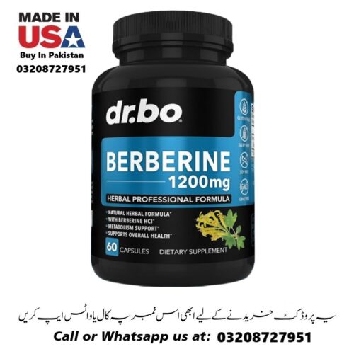 DR. BO Berberine Capsules 1200mg In Pakistan 03208727951