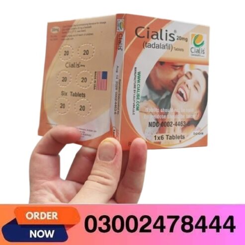 Cialis 20mg 6 Tablets Made In Pakistan – 03002478444