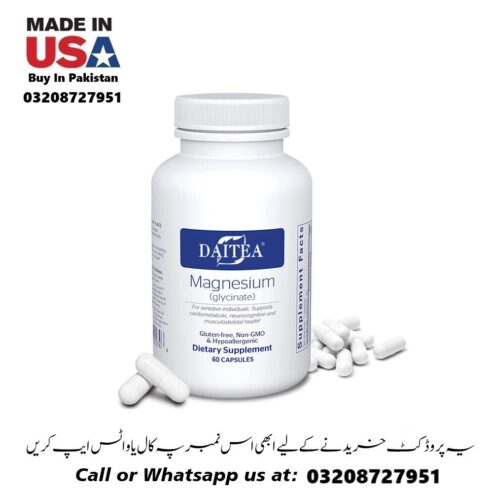 Daitea Magnesium Glycinate Capsules Available In Pakistan