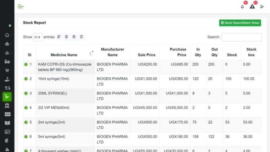 Pharmacy (POS) Management System / Software