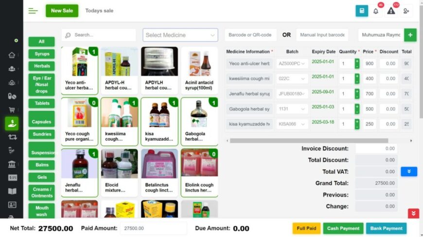 Pharmacy (POS) Management System / Software