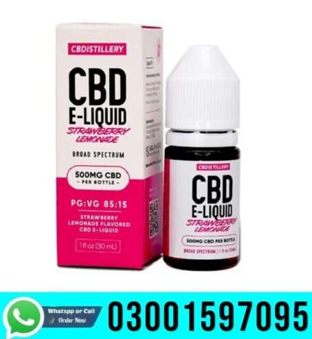 Strawberry Lemonade CBD E-Liquid In Sheikhupura- 03001597095