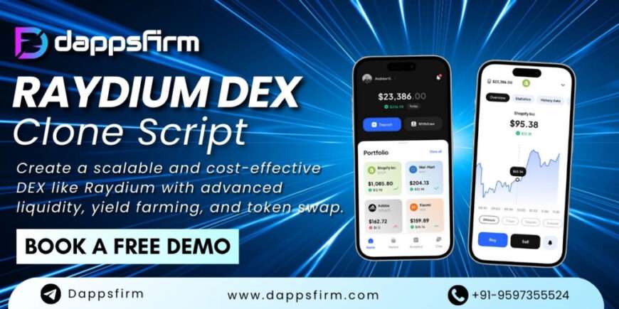 Start a Community-Driven DEX with Our Raydium Clone Script.