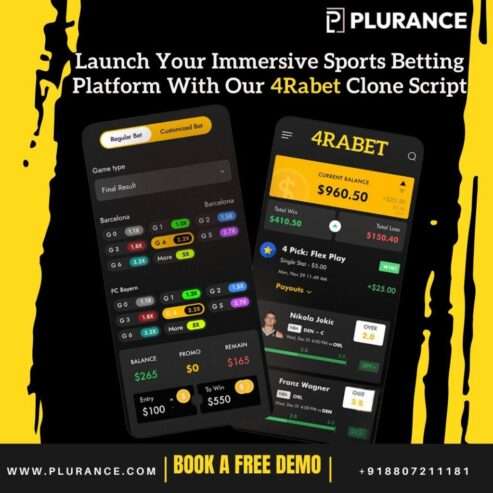 4Rabet Clone Script: Build Your Sports Betting Platform with