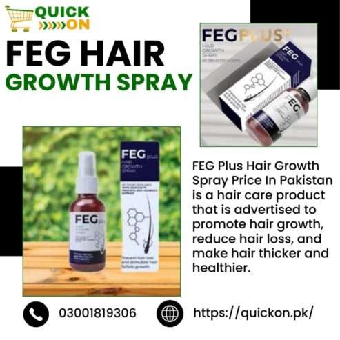 FEG Plus Hair Growth Spray Price In Pakistan | 03001819306 |