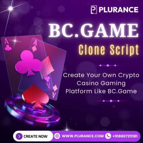 Ultimate Crypto Casino Platform: Plurance’s BC.Game Clone Sc