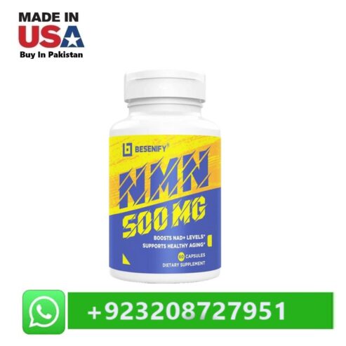 Besenify Pure NMN 500mg Supplement in Pakistan | +9232087279