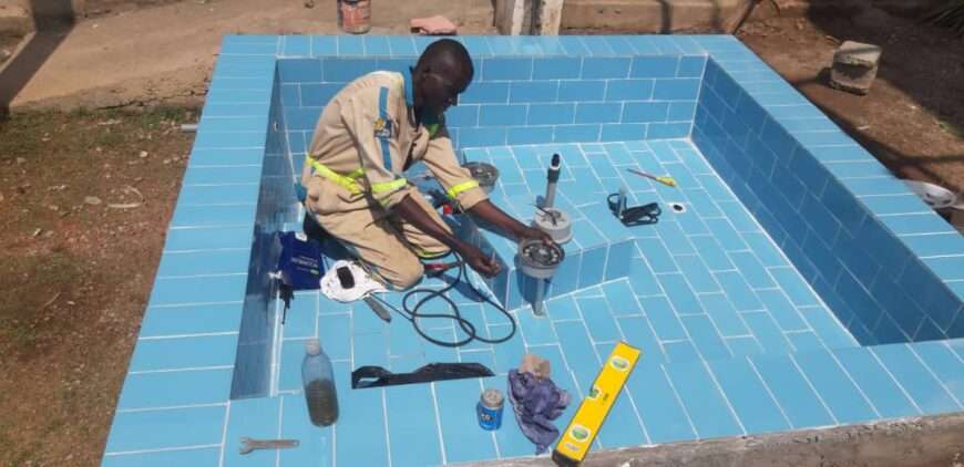 Water fountain installation in Uganda +256 709614648