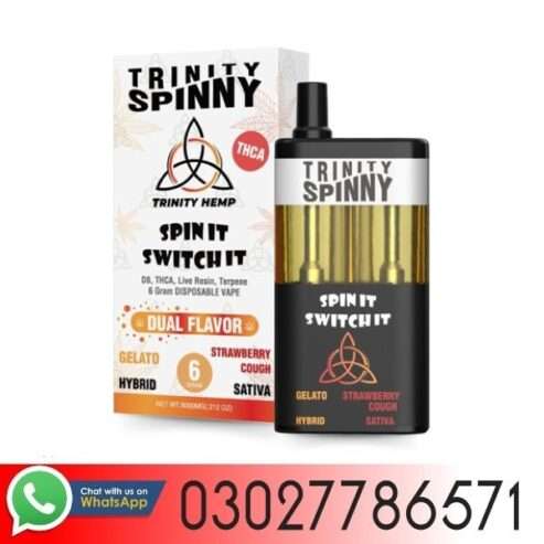 Trinity Hemp Spinny 6G Vape In Kamoke – 03027786571