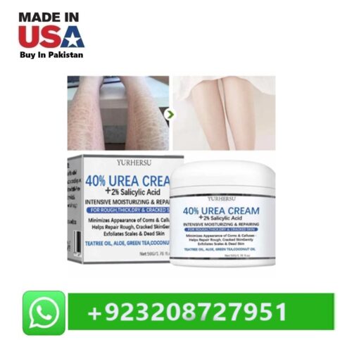 Yurhersu Urea 40% With 2% Salicylic Acid Moisturizer in Pak