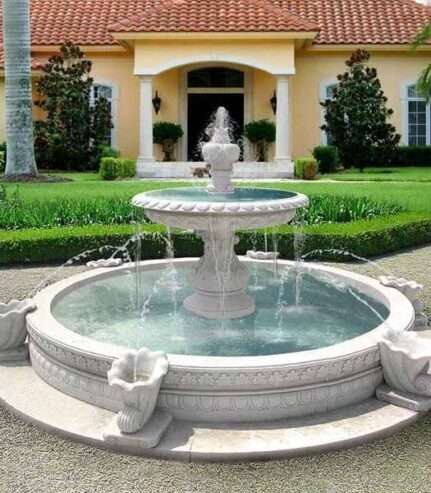 Outdoor fountain installation in Uganda +256 780861400