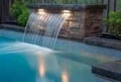 Swimming pool waterfall fountains in Uganda +256 709614648