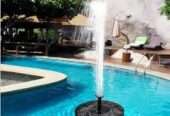 Floating fountain installation in Uganda +256 780861400