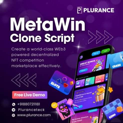 Engage Players with NFTs and Crypto Rewards on MetaWin Clone