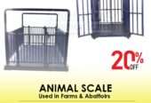 High-quality single animal weighing scales