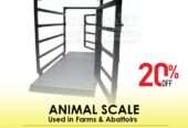 Large animal scales-