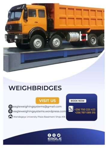 Weighbridge installation services in Uganda +256 787089315