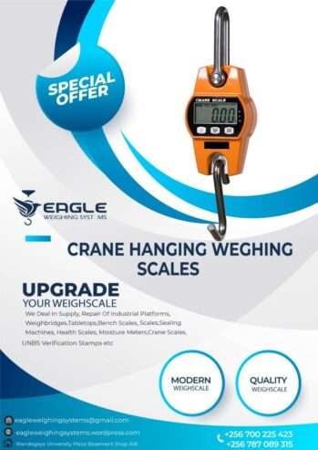 Crane Weighing scales Shop in Uganda +256 700225423